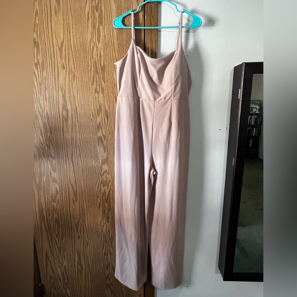Trixxi Blush Jumpsuit